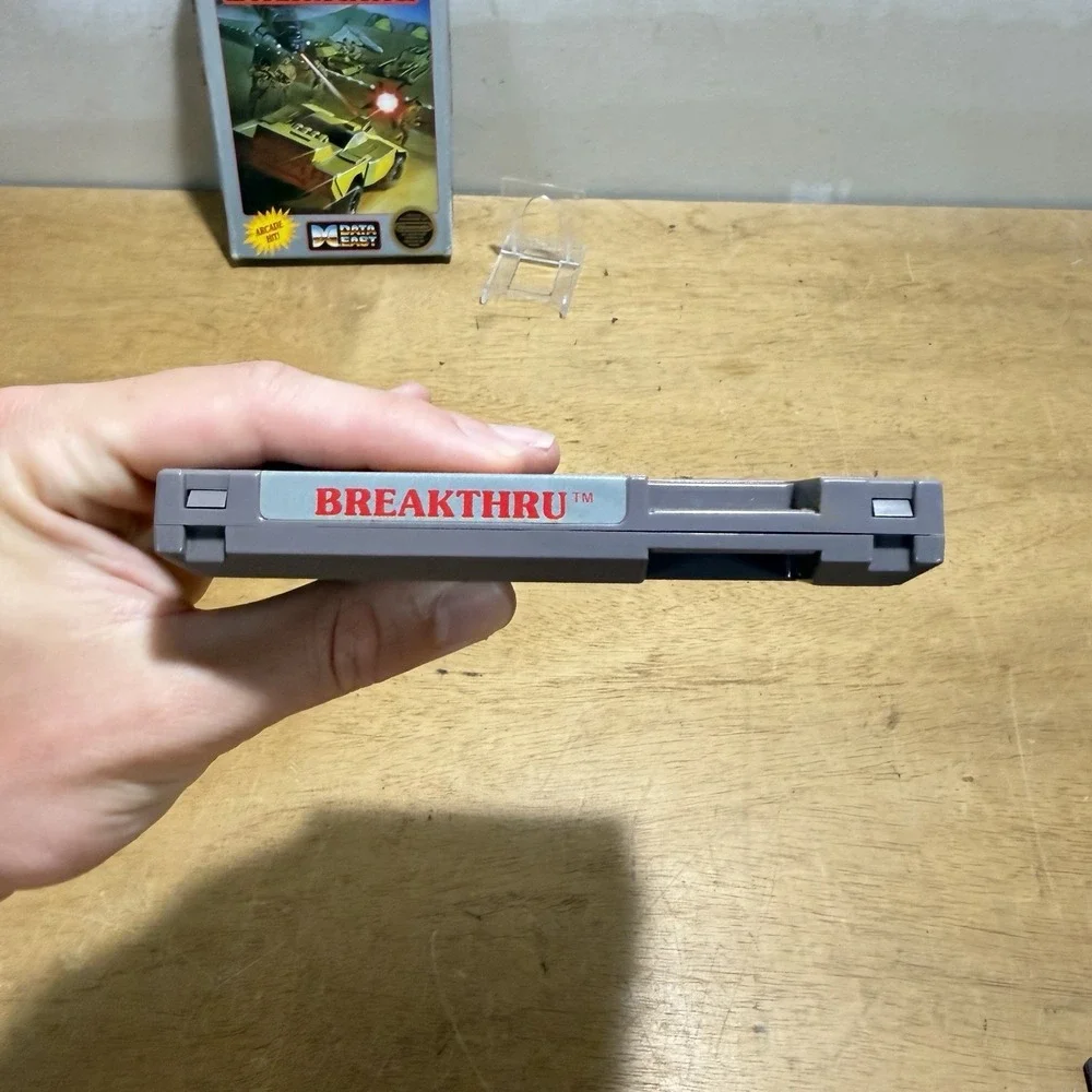 BreakThru NES Nintendo Entertainment System 1987 Data East W/ Box Tested